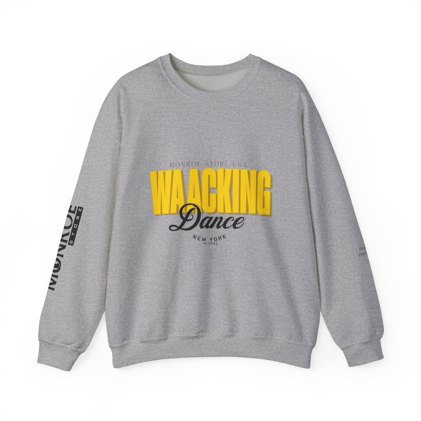 Waacking Dance Sweatshirt Sweater, Dance Crewneck Jumper, Unisex Streetwear Pullover, Urban Dance Clothing, Funky Dance Apparel