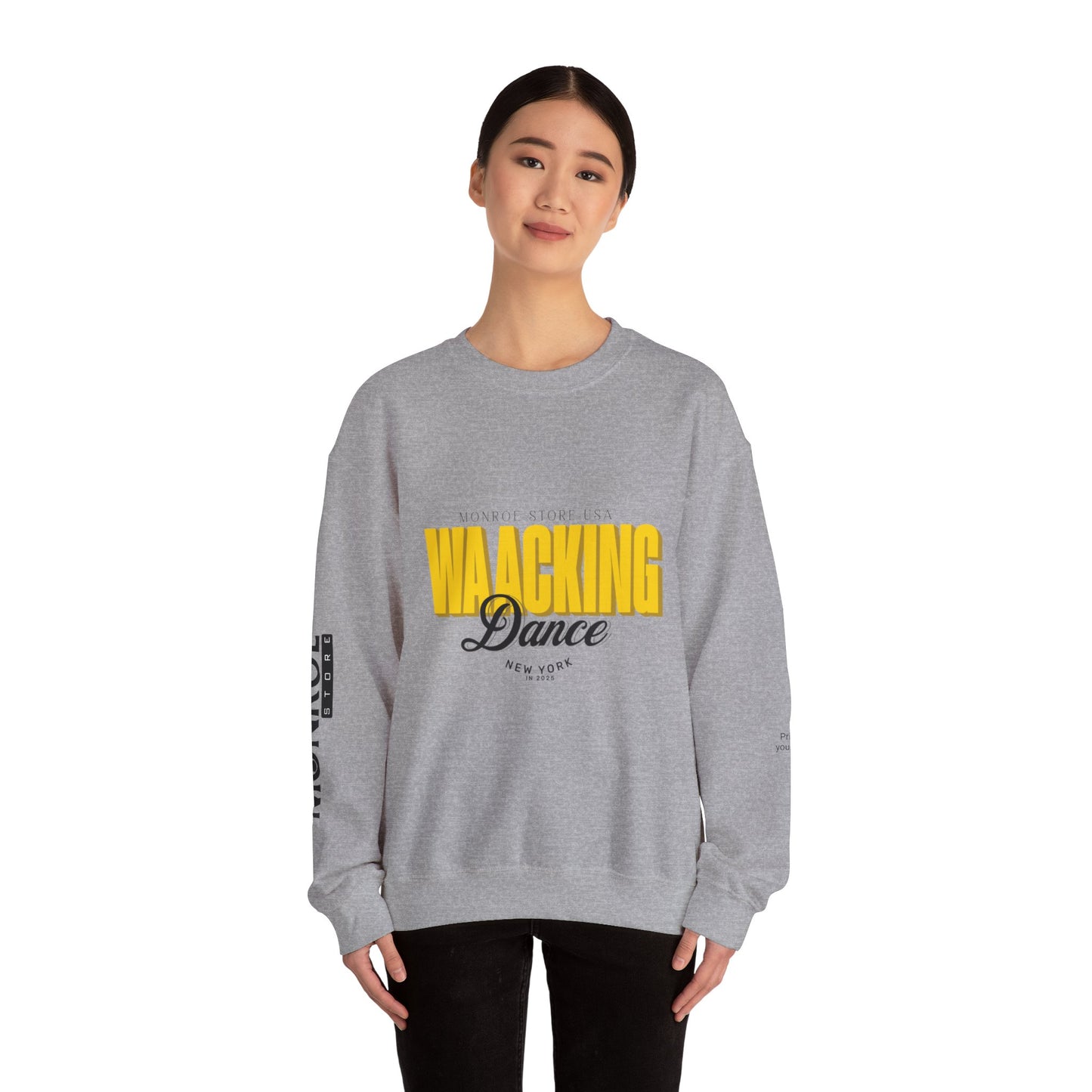 Waacking Dance Sweatshirt Sweater, Dance Crewneck Jumper, Unisex Streetwear Pullover, Urban Dance Clothing, Funky Dance Apparel