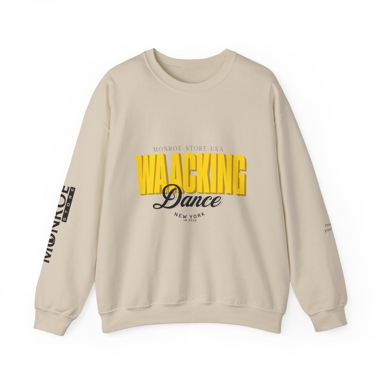 Waacking Dance Sweatshirt Sweater, Dance Crewneck Jumper, Unisex Streetwear Pullover, Urban Dance Clothing, Funky Dance Apparel