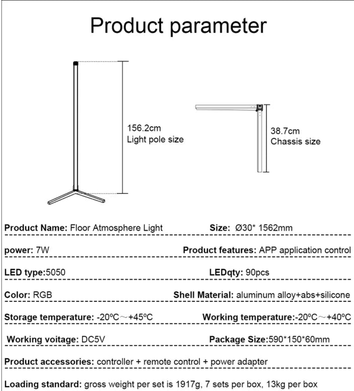 Floor Lamp professional ilumination.