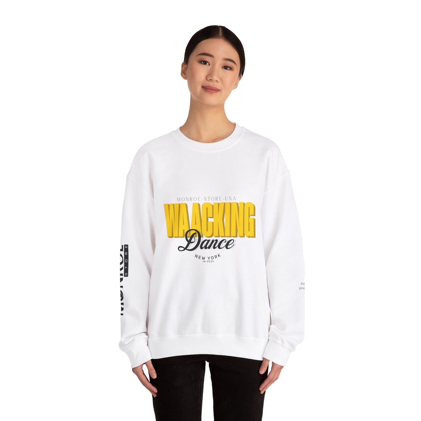 Waacking Dance Sweatshirt Sweater, Dance Crewneck Jumper, Unisex Streetwear Pullover, Urban Dance Clothing, Funky Dance Apparel