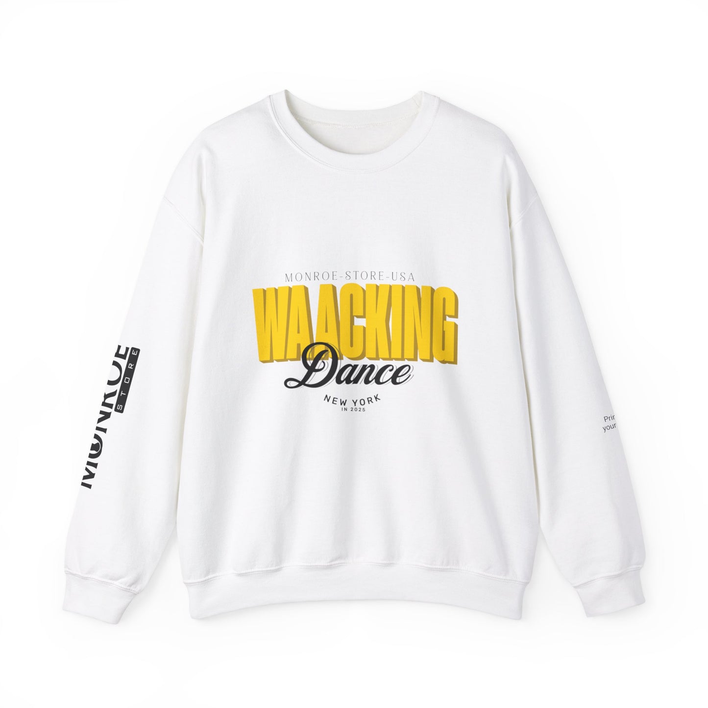 Waacking Dance Sweatshirt Sweater, Dance Crewneck Jumper, Unisex Streetwear Pullover, Urban Dance Clothing, Funky Dance Apparel